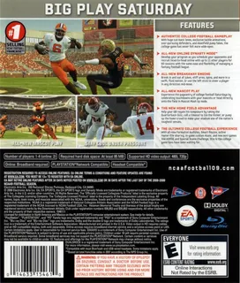 Ncaa Football 09 - Dos