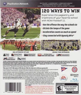 Ncaa Football 11 - Dos