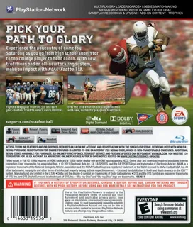 Ncaa Football 12 - Dos