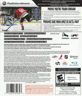 Nhl 10 - Dos