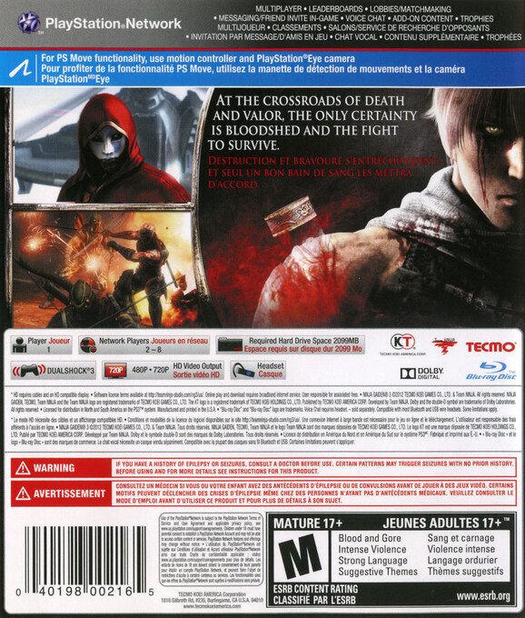 Ninja Gaiden 3 dos