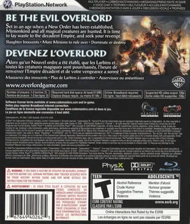 Overlord II - Dos