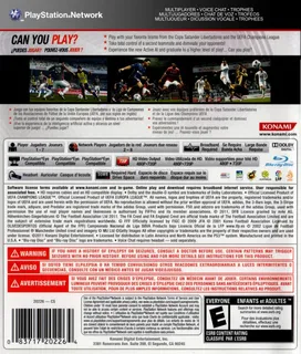 Pro Evolution Soccer 2012 dos