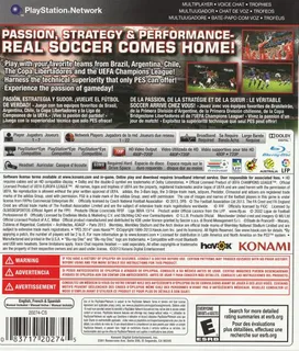 Pro Evolution Soccer 2014 dos