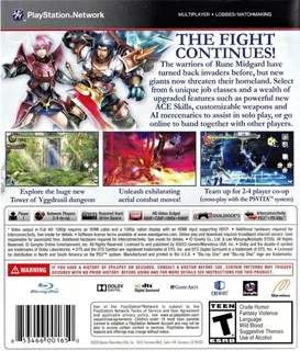Ragnarok Odyssey Ace dos