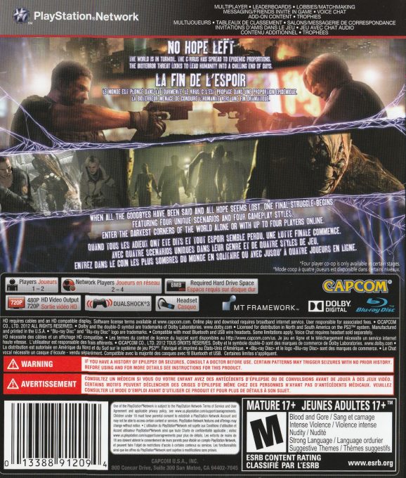 Resident Evil 6 dos