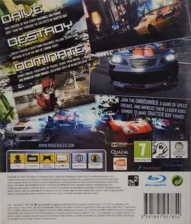 Ridge Racer Unbounded dos