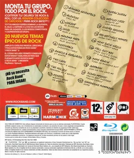 Rock Band Song Pack 2 dos