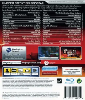SingStar Made in Germany dos