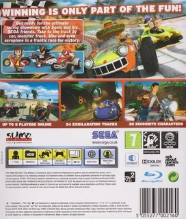 Sonic & Sega All-Stars Racing dos