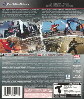 Spider-man Dimensions dos
