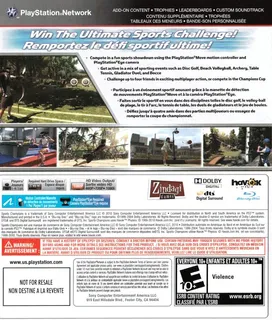 Sports Champions dos