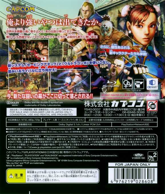 Street Fighter IV dos