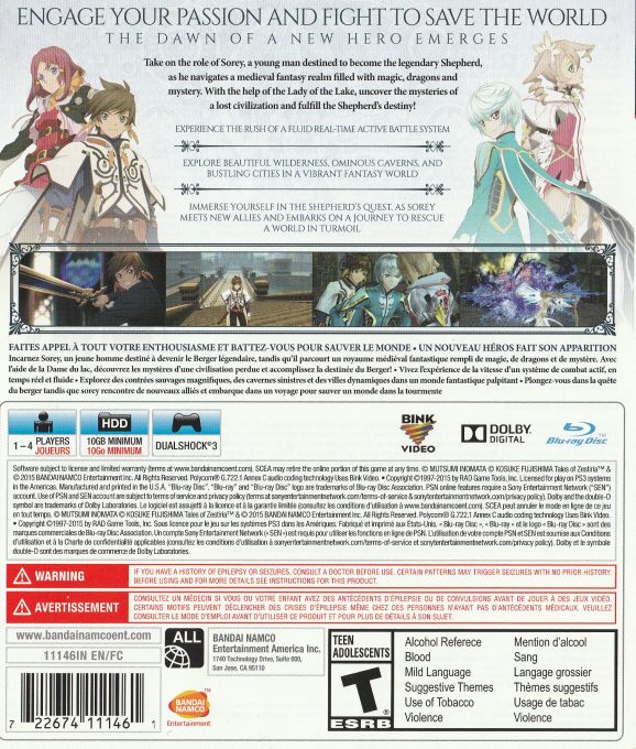 Tales Of Zestiria dos