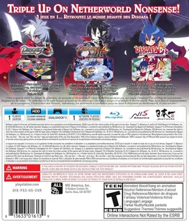 The Disgaea Triple Play Collection dos