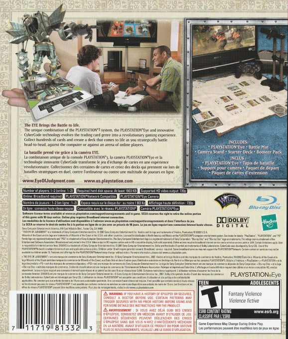 The Eye of Judgment dos
