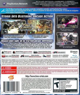 Time Crisis : Razing Storm dos