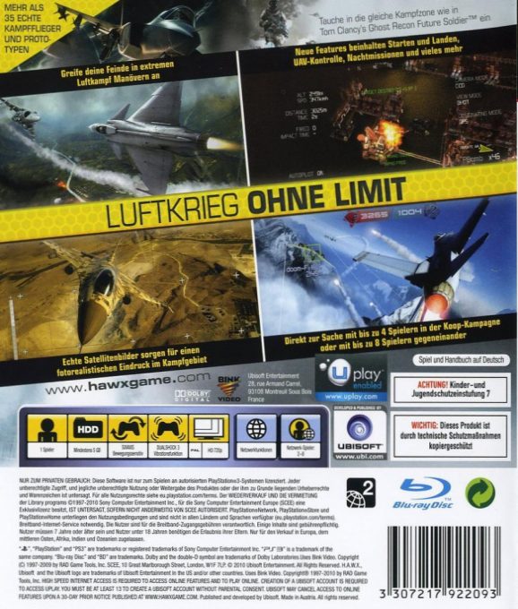 Tom Clancy's H.a.w.x. 2 dos