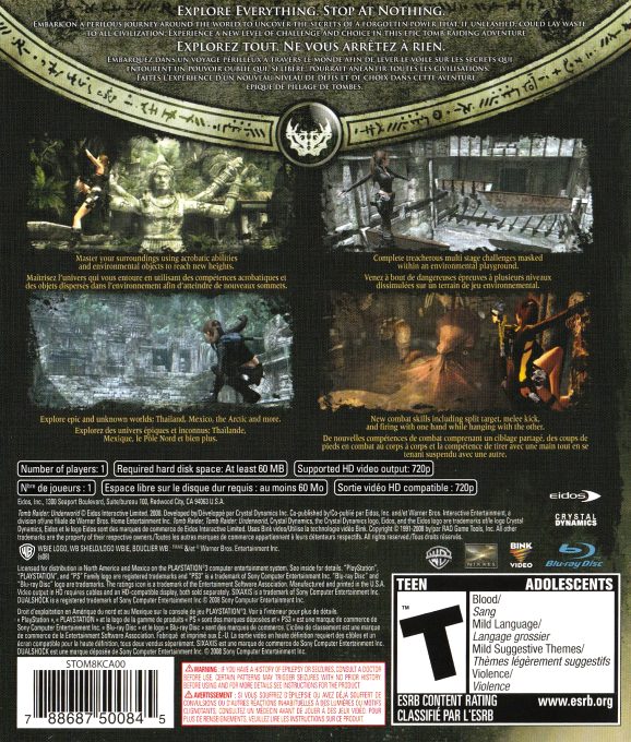 Tomb Raider Underworld dos