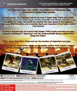 Tony Hawk's Pro Skater HD dos