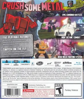 Transformers : Devastation dos