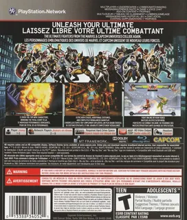 Ultimate Marvel Vs. Capcom 3 dos