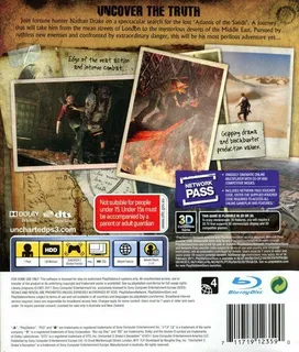 Uncharted 3 : L'Illusion de Drake dos