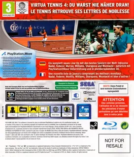 Virtua Tennis 4 dos
