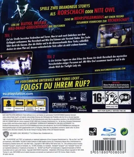 Watchmen : La Fin Approche - Chapitres 1 Et 2 dos