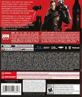 Wolfenstein : The New Order dos