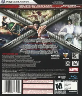 X-Men Origins - Wolverine - Uncaged Edition dos