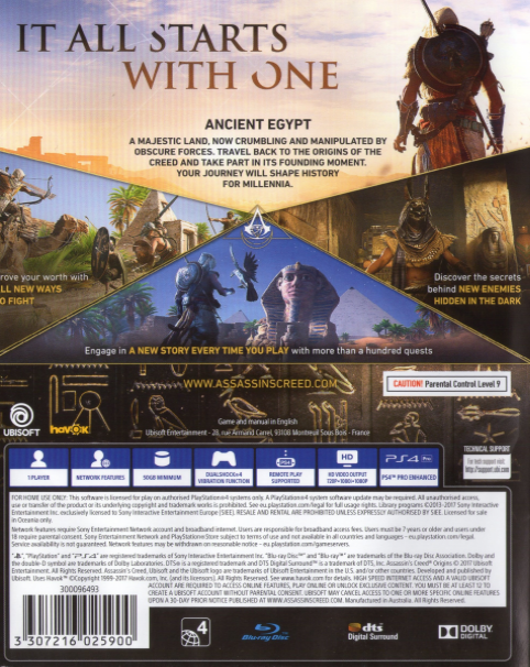 Assassin's Creed - Origins dos