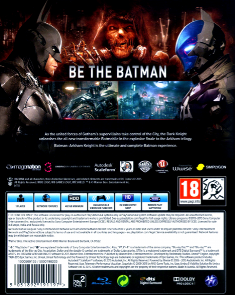 Batman - Arkham Knight dos
