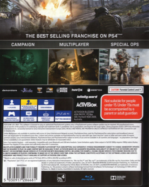 Call of Duty - Modern Warfare - Dos