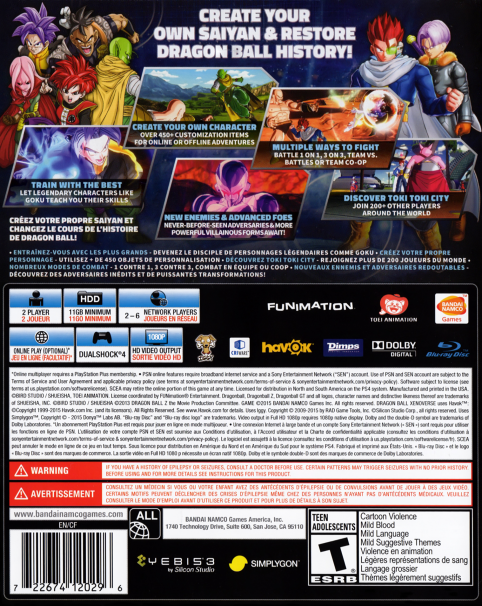 Dragon Ball - Xenoverse dos
