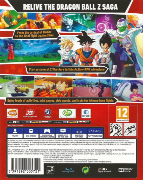 Dragon Ball Z - Kakarot dos