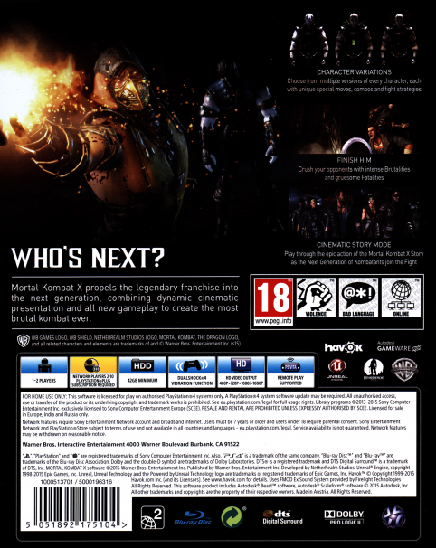 Mortal Kombat 10 dos