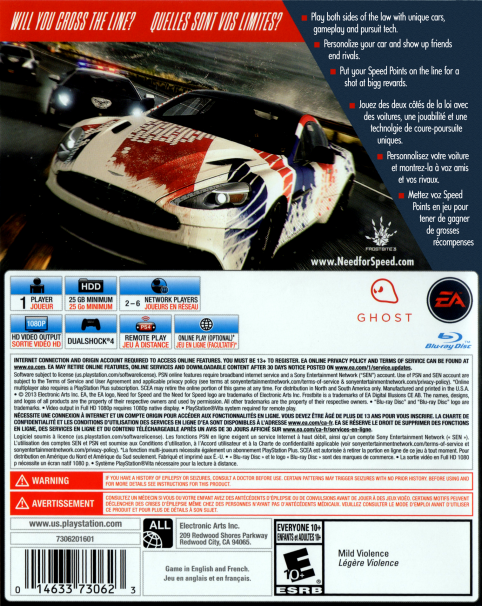 Need for Speed - Rivals dos