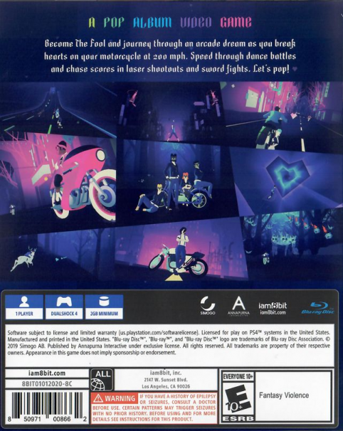 Sayonara Wild Hearts dos