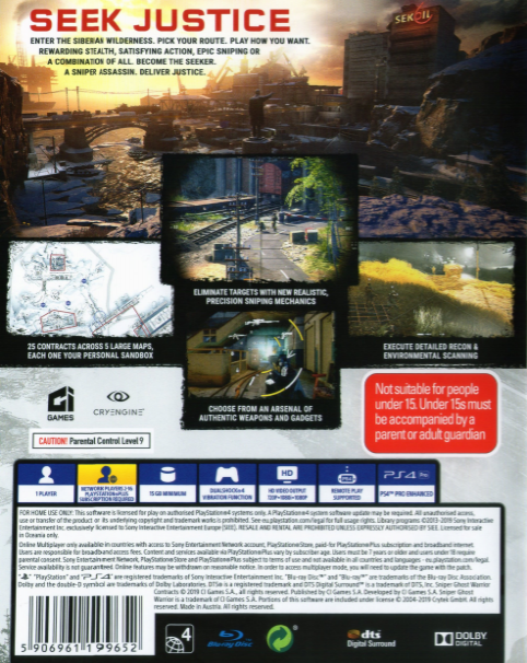 Sniper - Ghost Warrior - Contracts dos