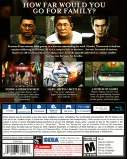 Yakuza 6 : The Song of Life - Dos