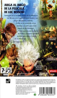 Arthur Et Les Minimoys dos