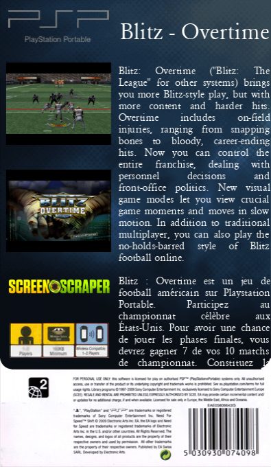 Blitz : Overtime dos