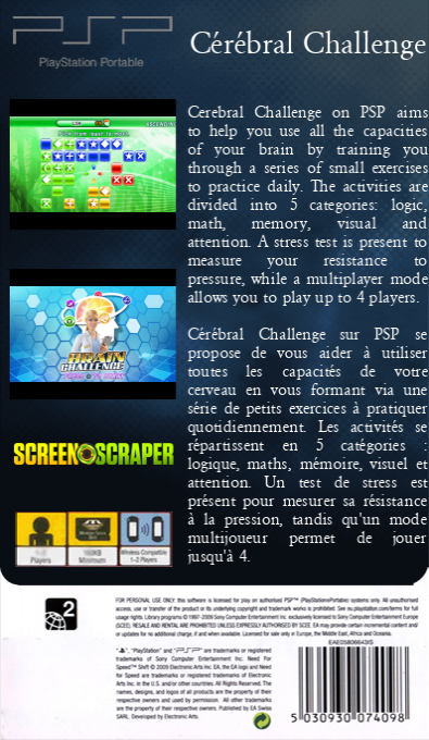 Cérébral Challenge dos