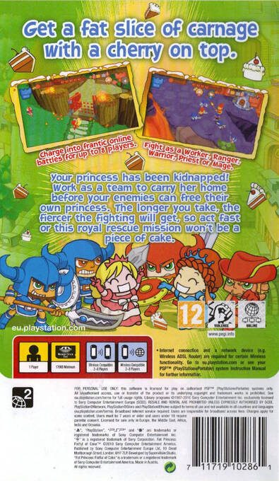 Fat Princess : Fistful of Cake dos