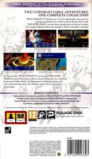 Final Fantasy IV : The Complete Collection dos