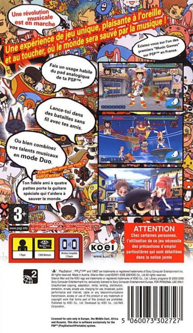 Gitaroo Man Lives! dos