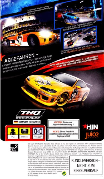 Juiced 2 : Hot Import Nights dos