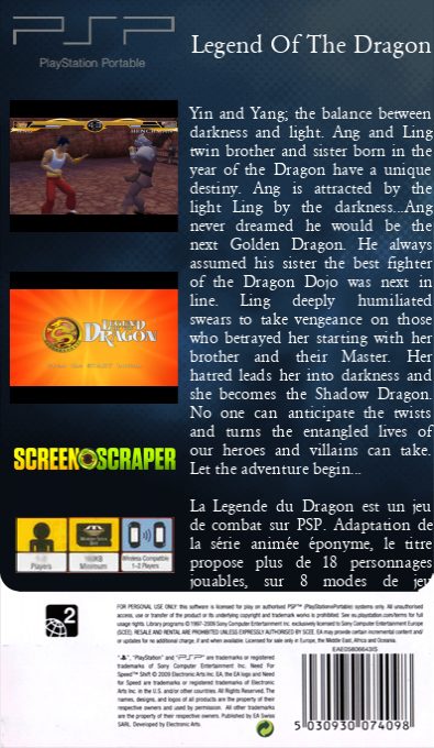 Legend of the Dragon dos