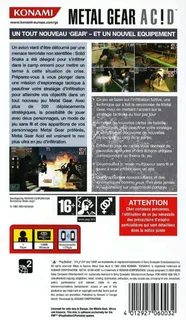 Metal Gear Ac!d dos